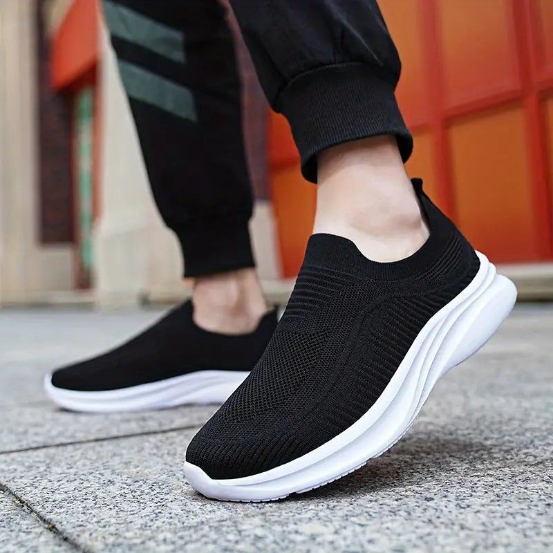 Movo Everyday Knit Slip-On Sneakers