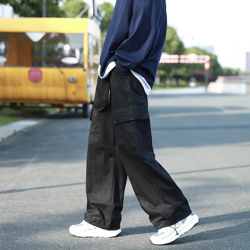 Apex Wide-Leg Cargo Pants