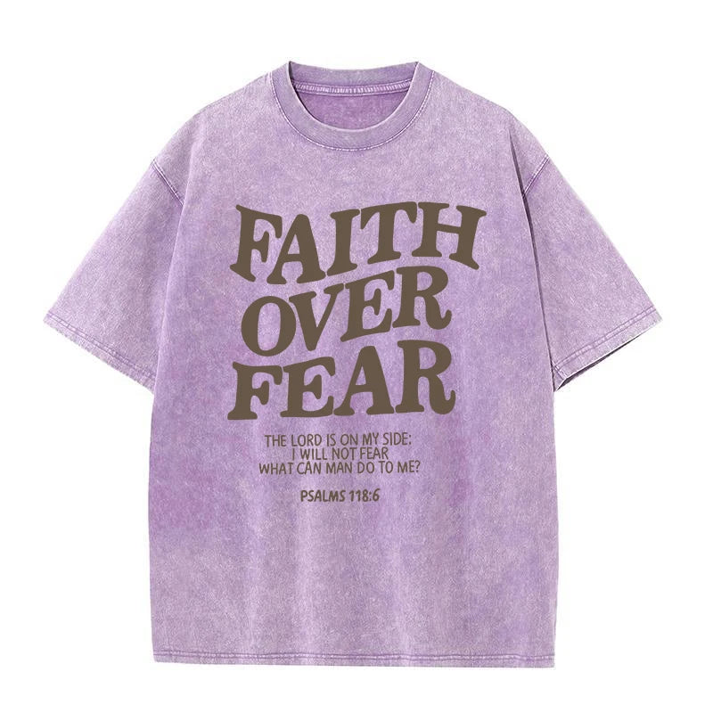 Faith Over Fear Scripture T-Shirt