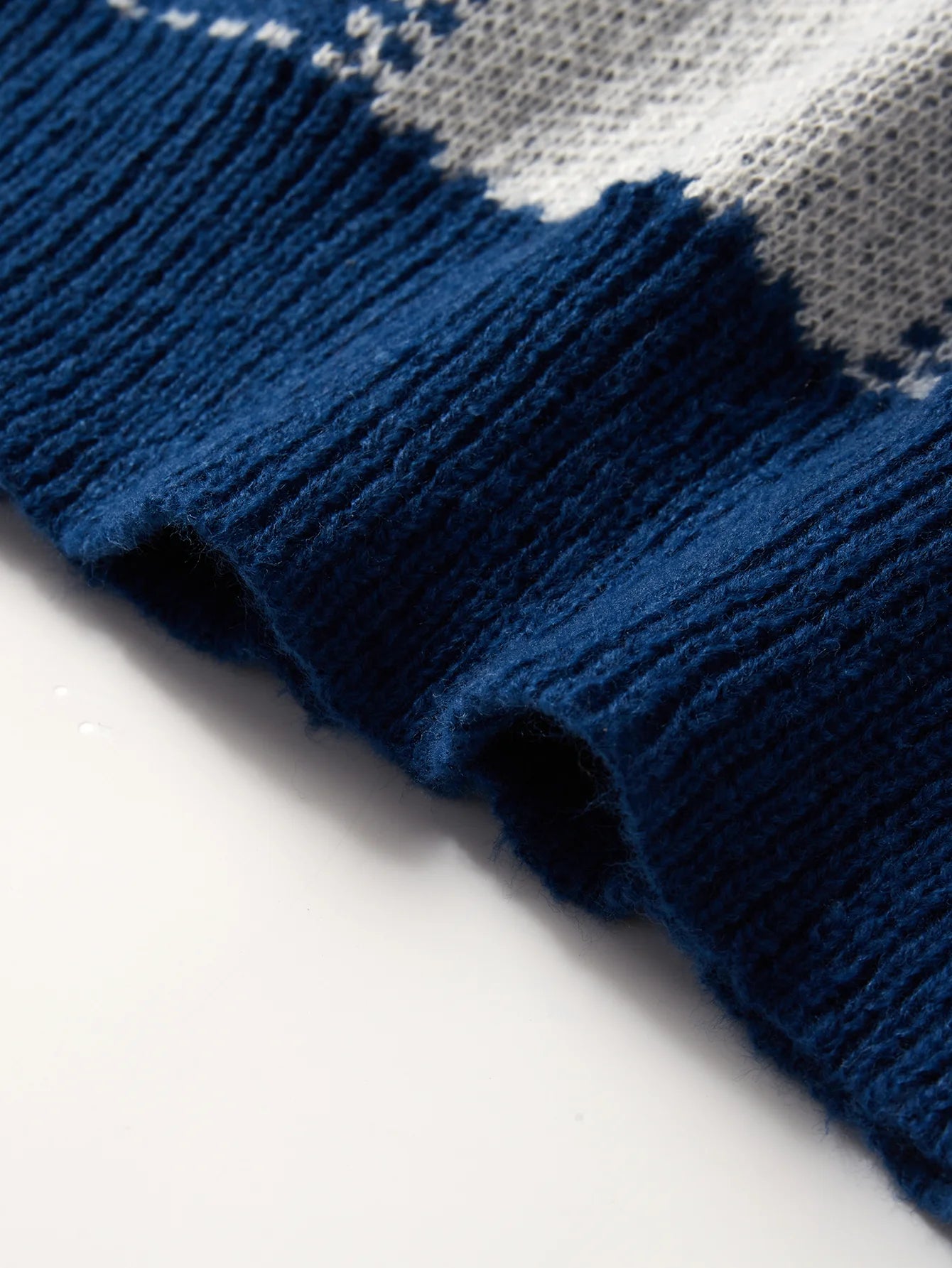 Heritage Grid Knit Sweater