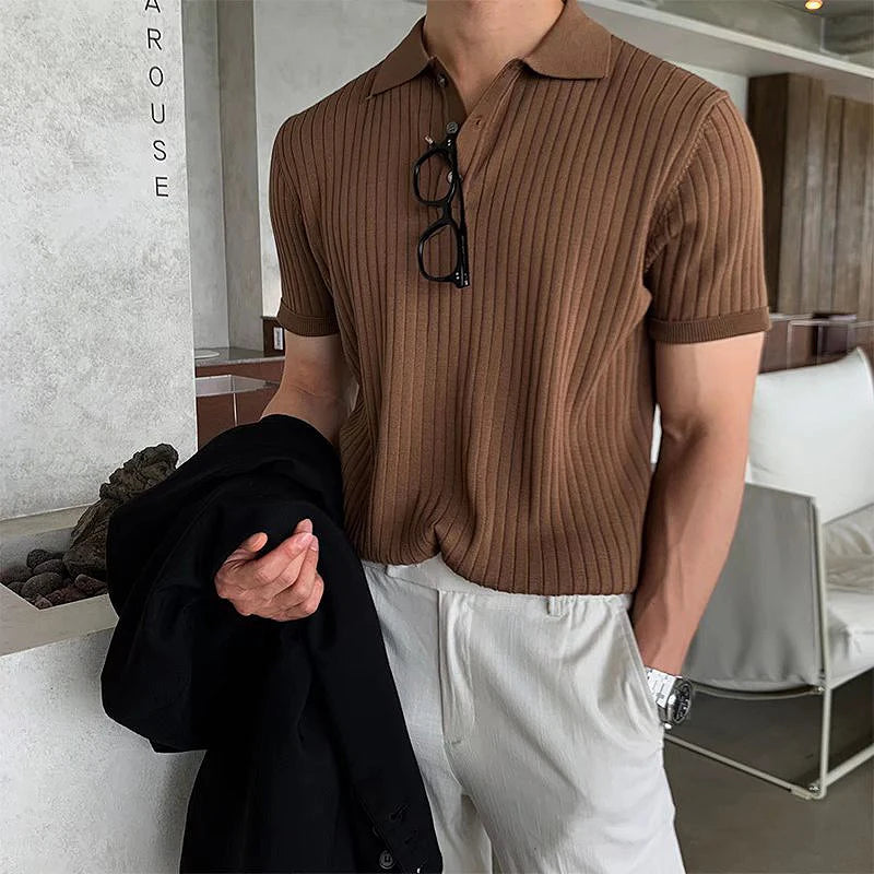 Arvento Knitted Polo