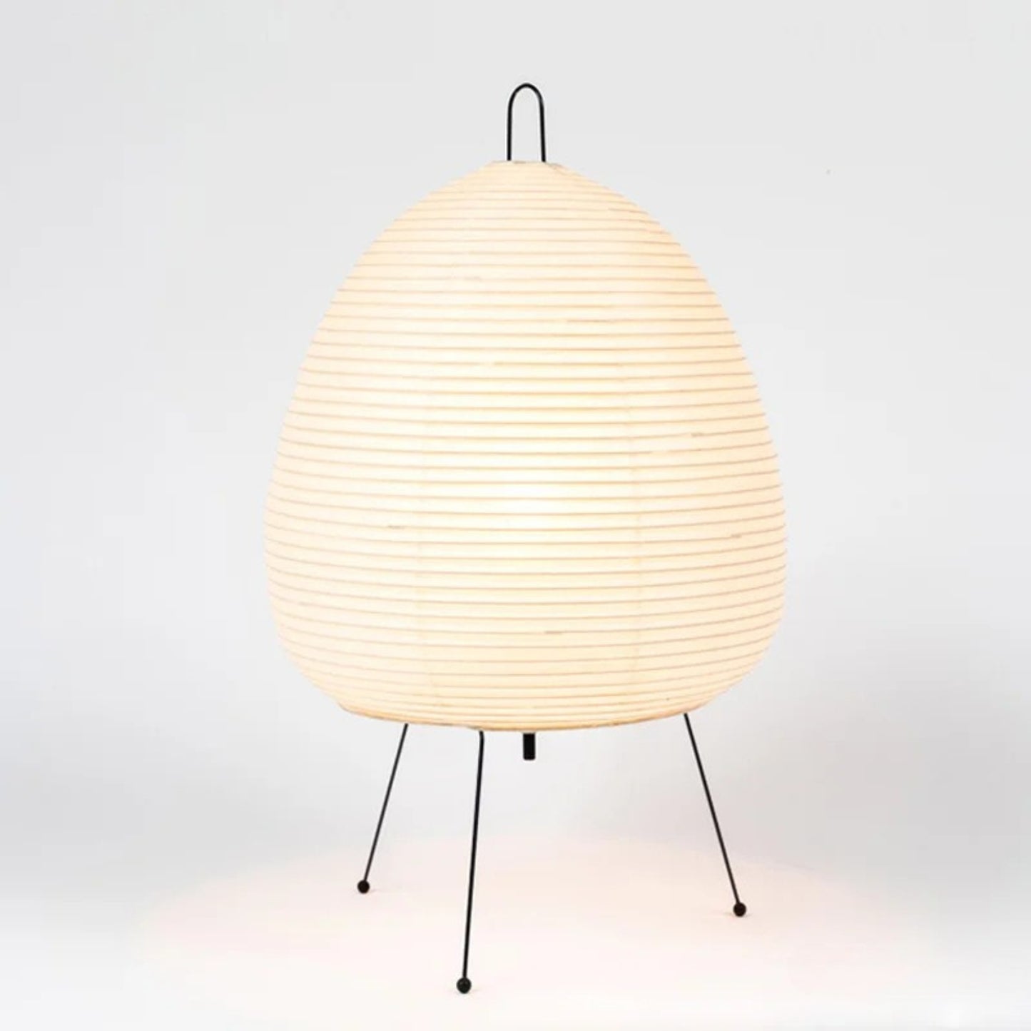 Hikari-Inspired Japanese Table Lamp