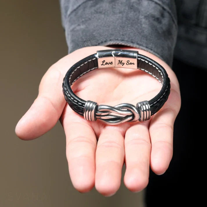 Personalized Infinity Bracelet – Engraved with Name