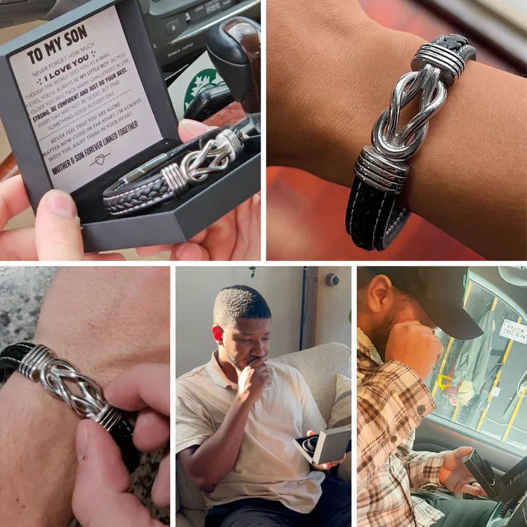 Personalized Infinity Bracelet – Engraved with Name