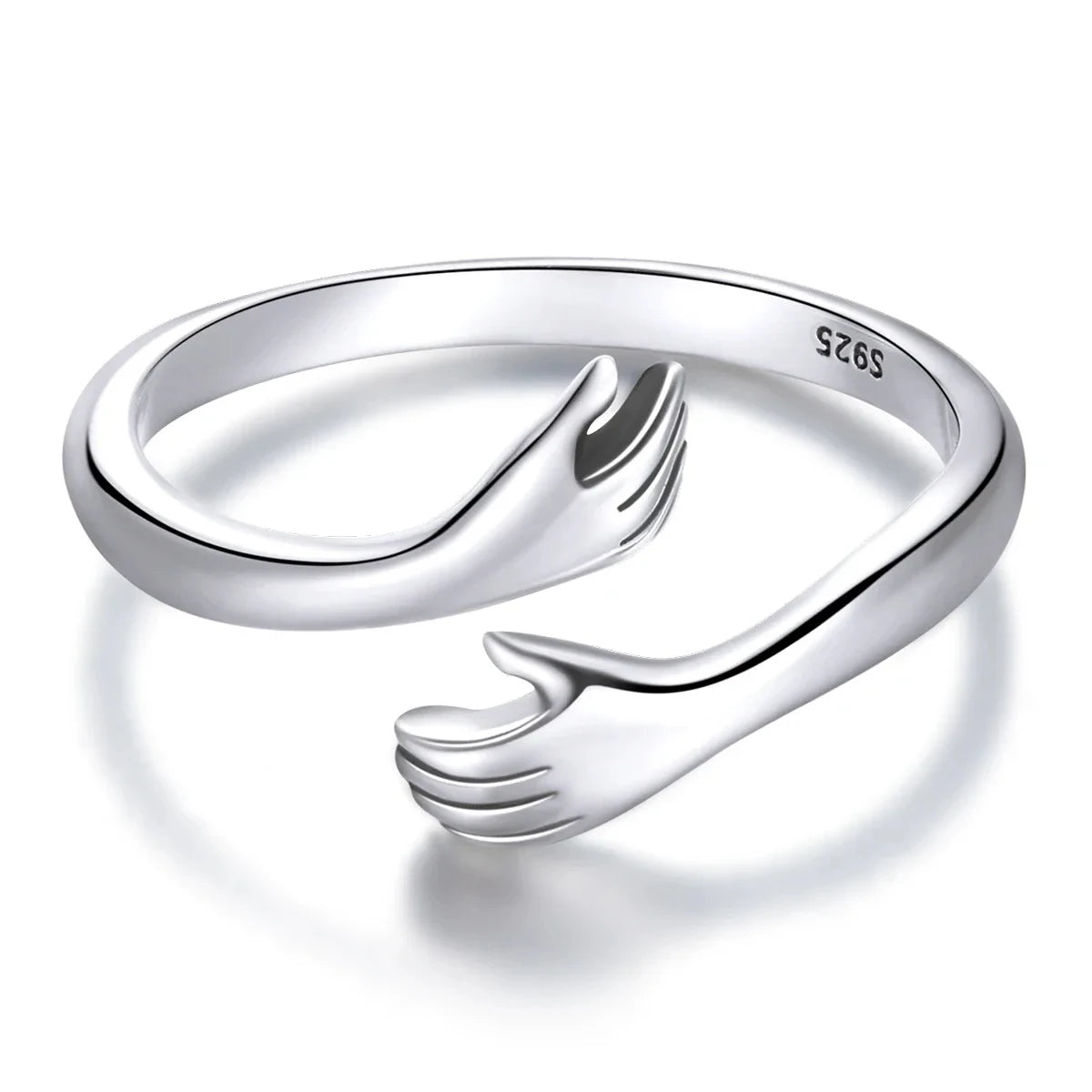 Faith Sterling Silver Adjustable Ring