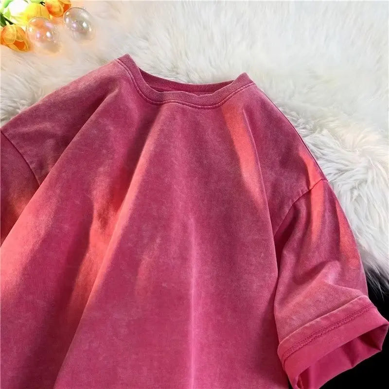 Unisex Washed Effect T-Shirt
