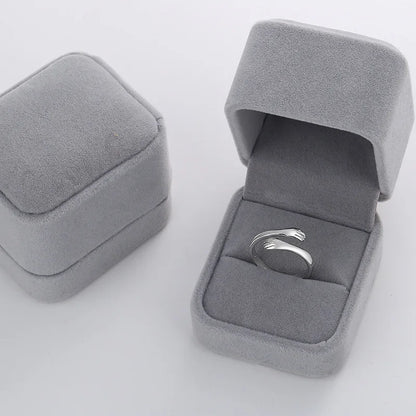 Faith Sterling Silver Adjustable Ring