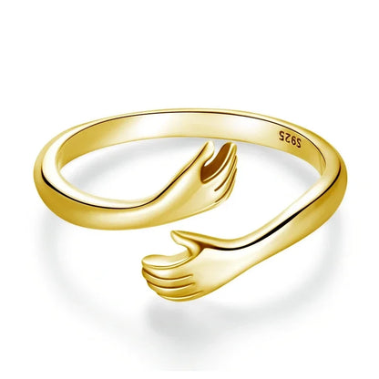 Faith Sterling Silver Adjustable Ring
