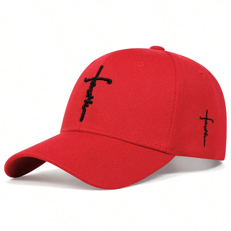 Faith Embroidered Baseball Cap