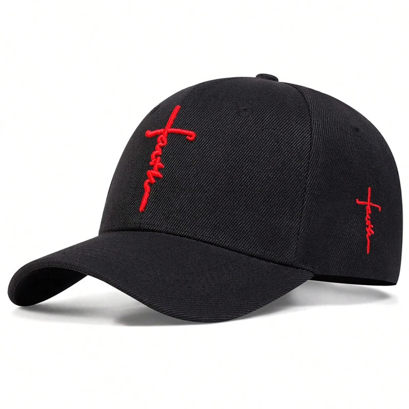 Faith Embroidered Baseball Cap
