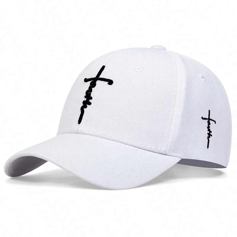Faith Embroidered Baseball Cap