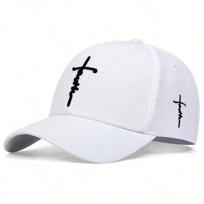 Faith Embroidered Baseball Cap