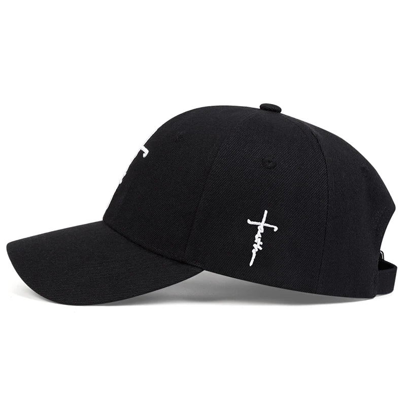 Faith Embroidered Baseball Cap