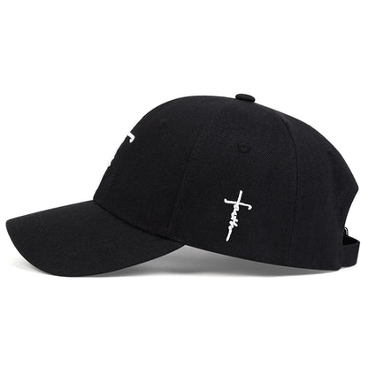 Faith Embroidered Baseball Cap