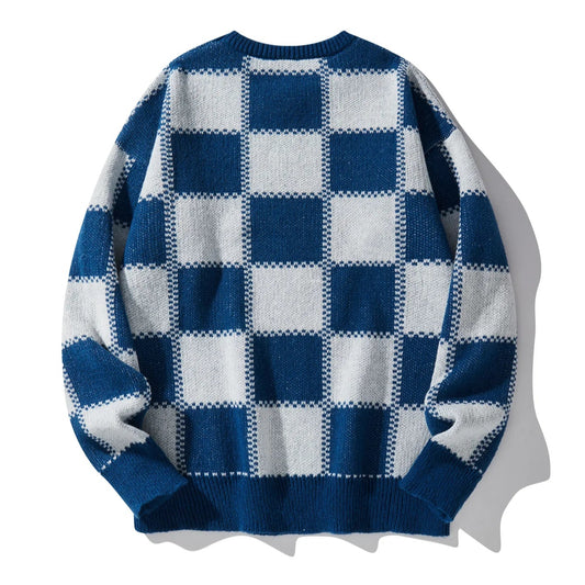 Heritage Grid Knit Sweater