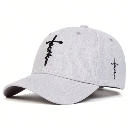 Faith Embroidered Baseball Cap
