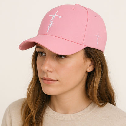 Faith Embroidered Baseball Cap