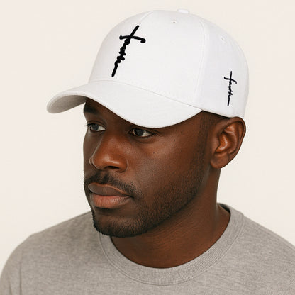 Faith Embroidered Baseball Cap