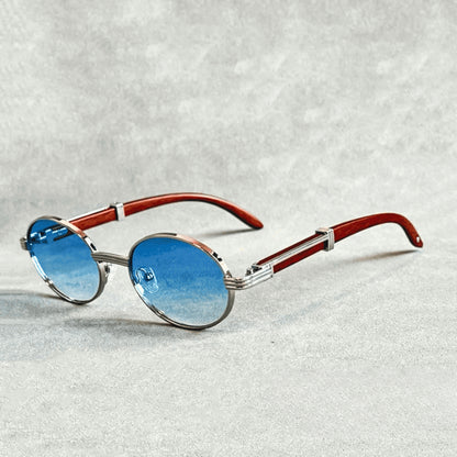 Enzo - Premium Oval Sunglasses by Cozyleido®